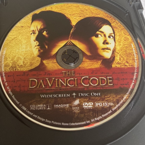🎬PRICING🎬 The Da Vinci Code 2-Disc DVD with Tom Hanks - Widescreen Speci… - Picture 3 of 9